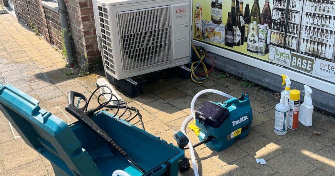 Airco onderhoud Riemst: Fujitsu airco professioneel onderhouden in winkel