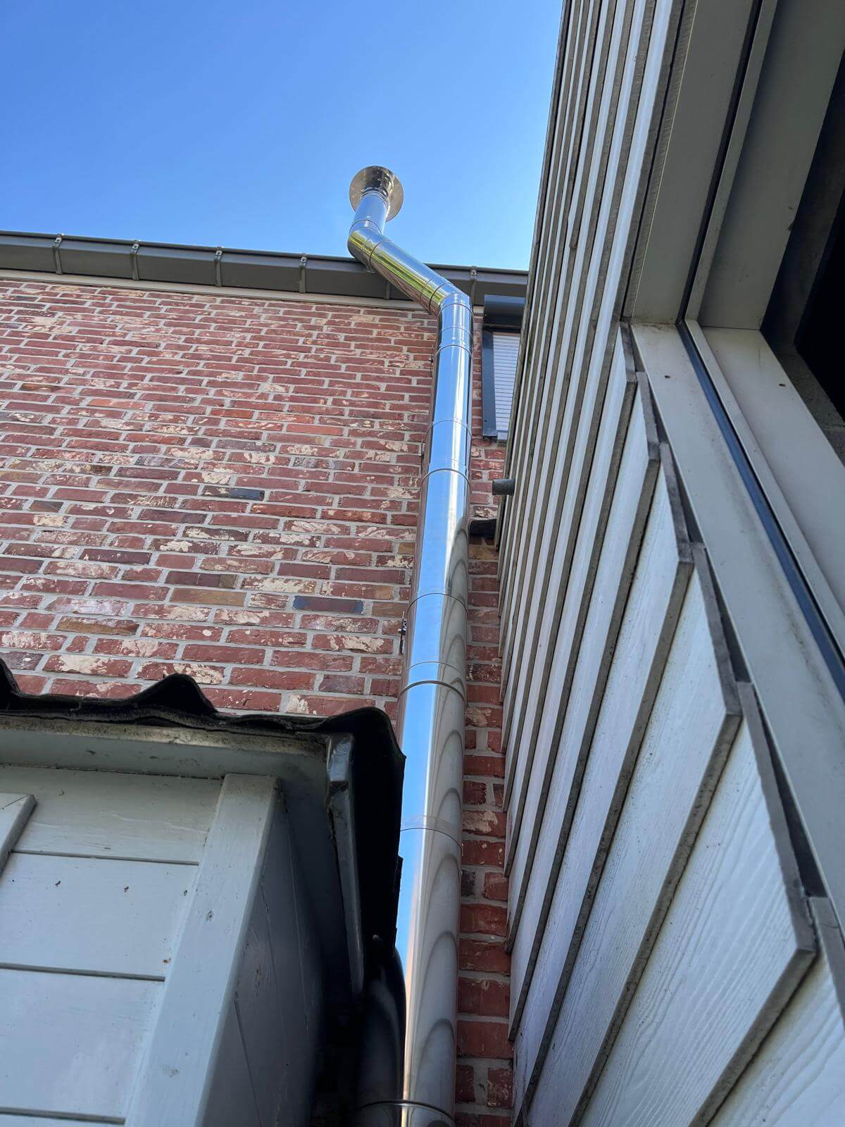 pelletkachel installatie riems